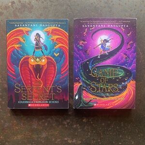 Scholastic KIRANMALA and the KINGDOM BEYOND Paperback Set- Books 1 & 2. Dasgupta